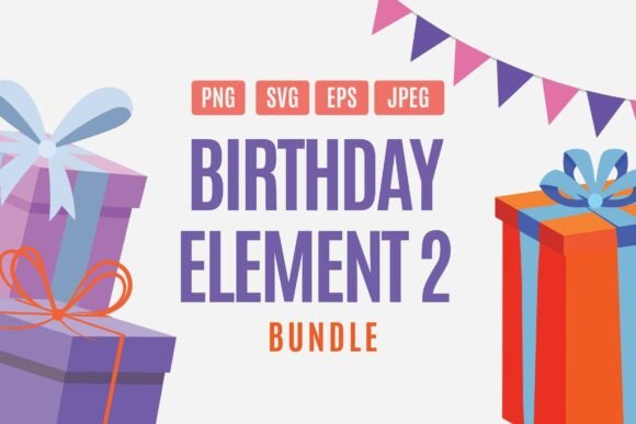 Download Happy Birthday Graphics Kit Set 02 - Set Collection
