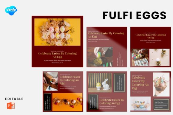 Download Instagram Feed Template - Fulfil Egg - Template Collection