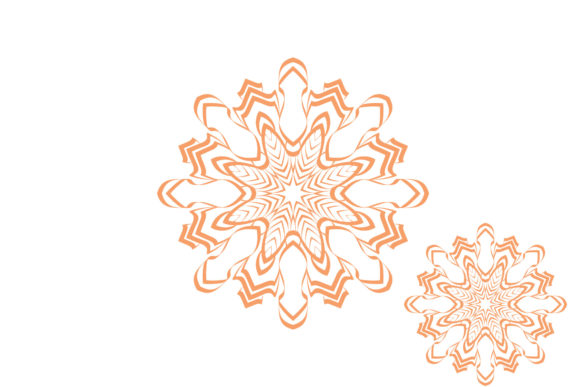 Download Orange Template Mandala Pattern Element - Template Collection