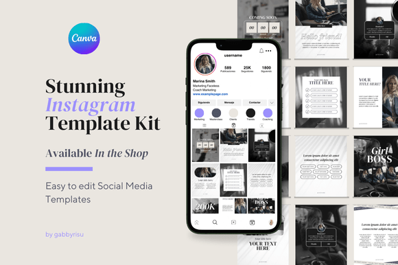 Download Stunning Instagram Template Kit - Template Collection