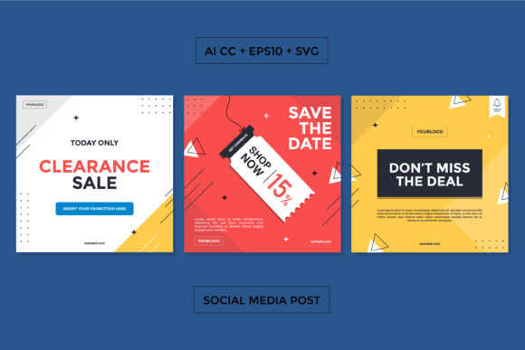 Download Social Media Square Template - Template Collection