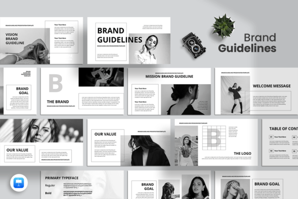Download Brand Guidelines - Keynote Template - Template Collection