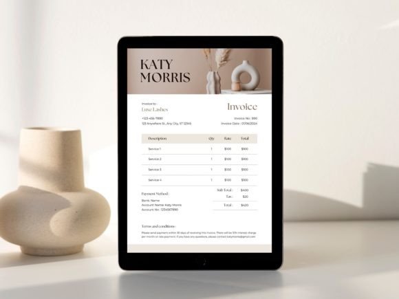 Download UGC Creator Invoice Template - Template Collection