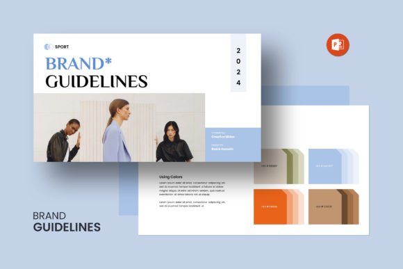 Download Brand Guidelines PowerPoint Template - Template Collection