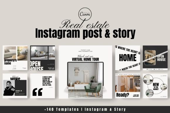 Download Real Estate Instagram Templates - Template Collection