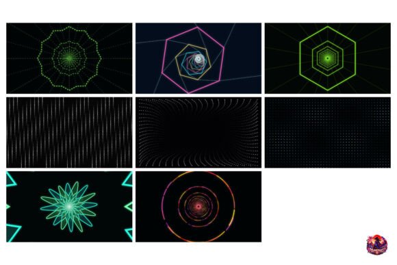 Download Glow Line Scroll Stopper Assets - Set Collection