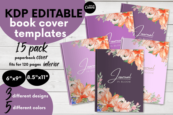 Download 15 Book Cover Bundle Templates/Editable - Template Collection