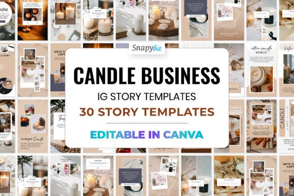 Download Candle Instagram Canva Story Template - Template Collection