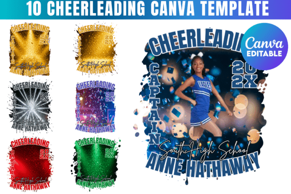 Download Cheerleading Canva Editable Template - Template Collection