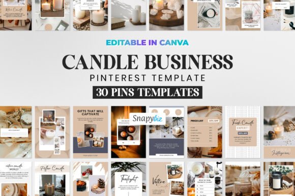 Download Candle Engagement Pinterest Templates - Template Collection