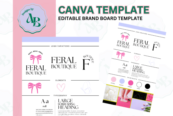 Download Editable Brand Board Template - Template Collection