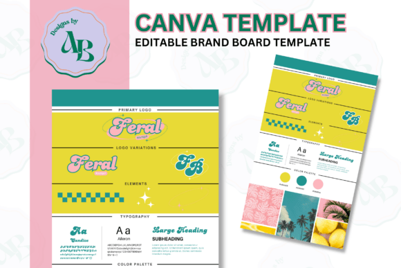 Download Editable Brand Board Template - Template Collection
