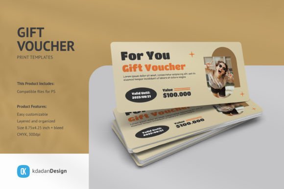 Download Gift Voucher PSD Templates Vol 87 - Template Collection