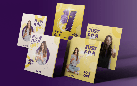 Download Social Media Templates-App-Tech-09-22 - Template Collection