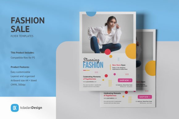 Download Fashion Flyer PSD Templates Vol 06 - Template Collection