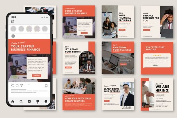 Download Finance Social Media Templates - Template Collection