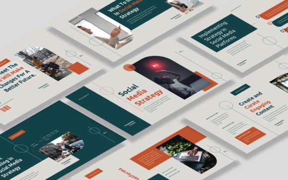 Download Social Media Strategy Keynote Template - Template Collection