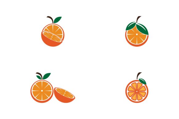 Download Orange Icon and Symbol Vector Template - Template Collection