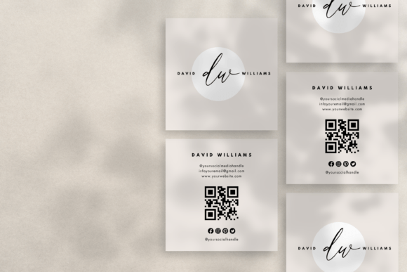 Download Small Business Card Square Template - Template Collection