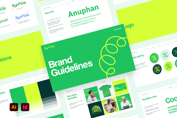 Download Synflow Brand Guidelines Template - Template Collection