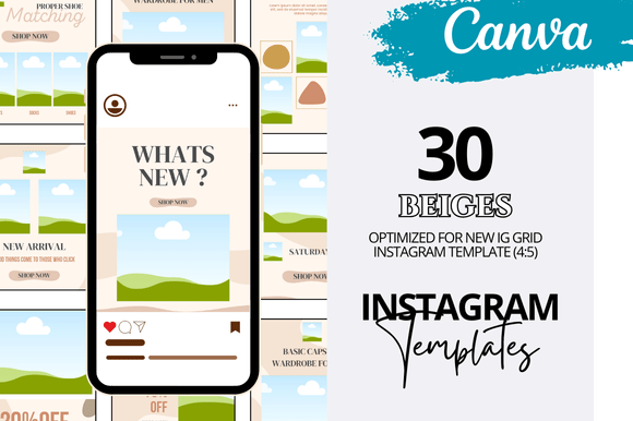 Download 30 Instagram Templates Canva - Template Collection