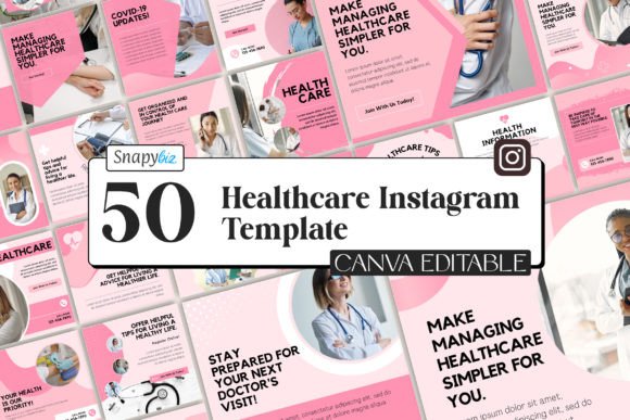 Download Healthcare Instagram Canva Templates - Template Collection