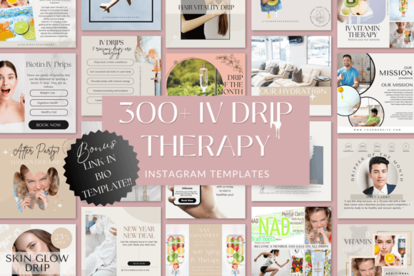 Download IV Drip Instagram Templates - Template Collection