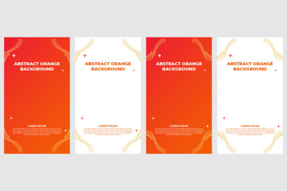 Download Orange Instagram Stories Template - Template Collection