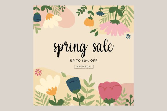 Download Spring Sale Social Media Square Template - Template Collection