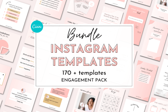 Download Instagram Engagement Bundle Templates - Template Collection