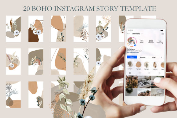 Download Boho Instagram Templates - Template Collection