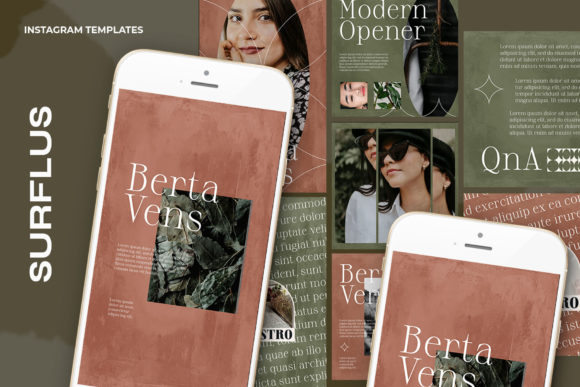 Download Surflus Instagram Templates - Template Collection