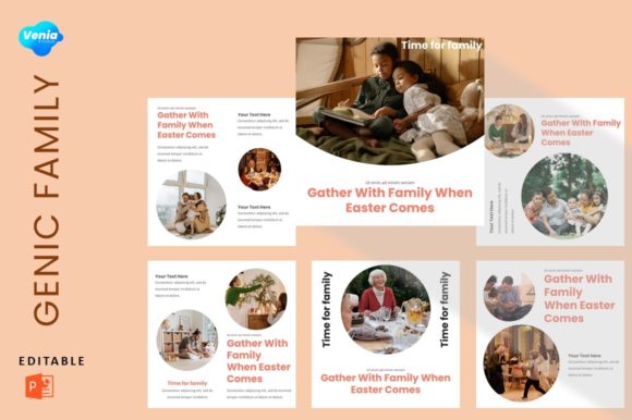 Download Instagram Feed Template - Genic Family - Template Collection