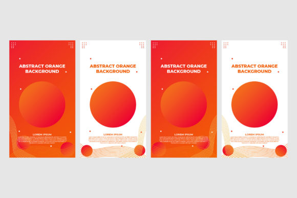 Download Orange Instagram Stories Template - Template Collection