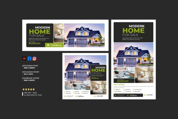Download Real Estate Social Media Banner Template - Template Collection