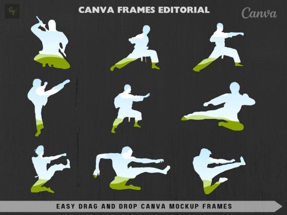 Download Martial Arts Set Frame Bundle Collection - Set Collection