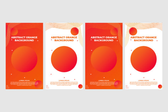Download Orange Instagram Stories Template - Template Collection