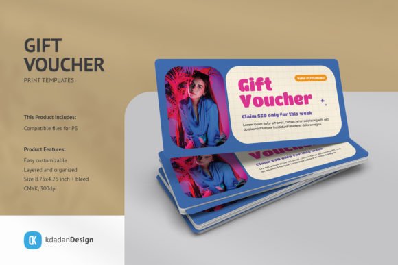Download Gift Voucher PSD Templates Vol 094 - Template Collection