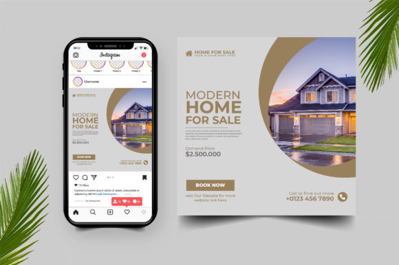 Download Real Estate Social Media Design Template - Template Collection