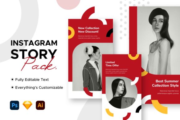Download Instagram Story Fashion Template - Template Collection