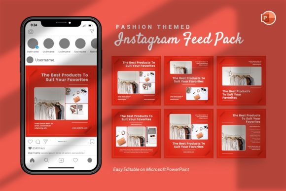 Download Instagram Feed - Fashion Template - Template Collection