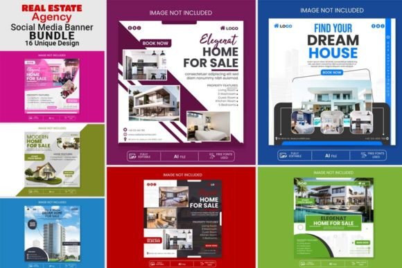 Download Real Estate Social Media Banner Template - Template Collection