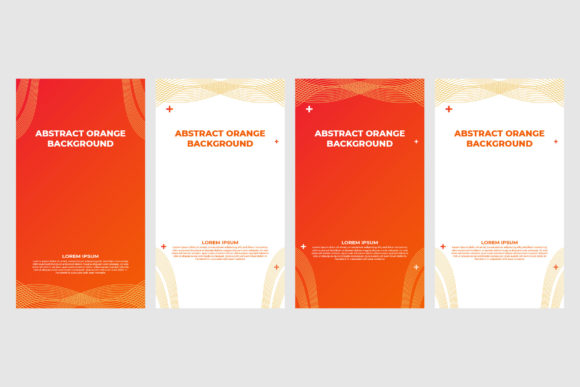 Download Orange Instagram Stories Template - Template Collection