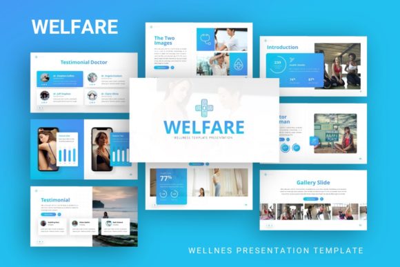 Download Presentation Template - Welfare - Template Collection