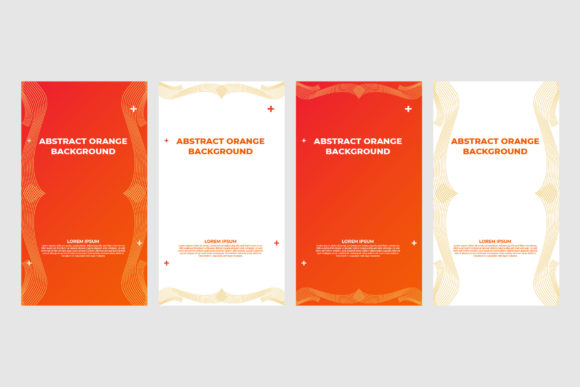 Download Orange Instagram Stories Template - Template Collection