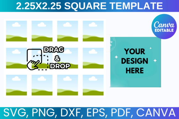 Download Square Template, Square Sticker Template - Template Collection