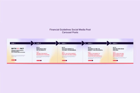 Download Colorful Financial Advice Social Kit - Social kit Collection