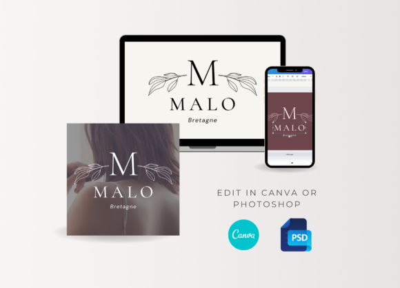 Download Minimalist Flower Logo Template - Template Collection