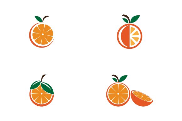 Download Orange Icon and Symbol Vector Template - Template Collection