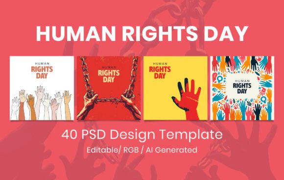 Download Human Rights Day PSD Templates - Template Collection